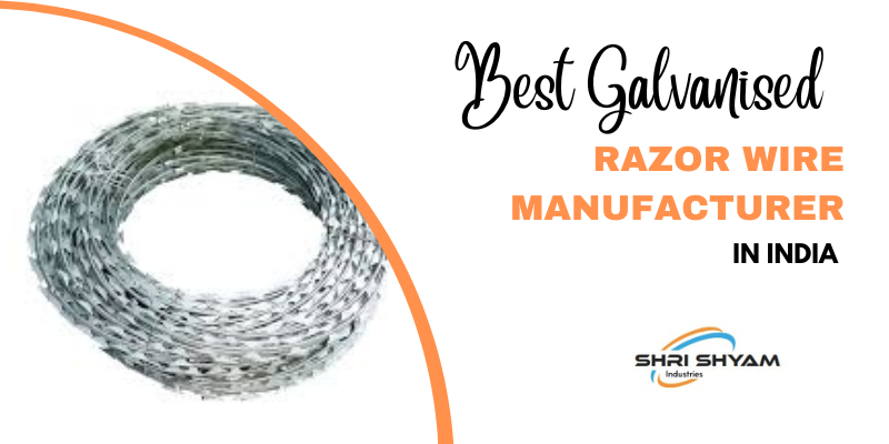 galvanised razor wire
