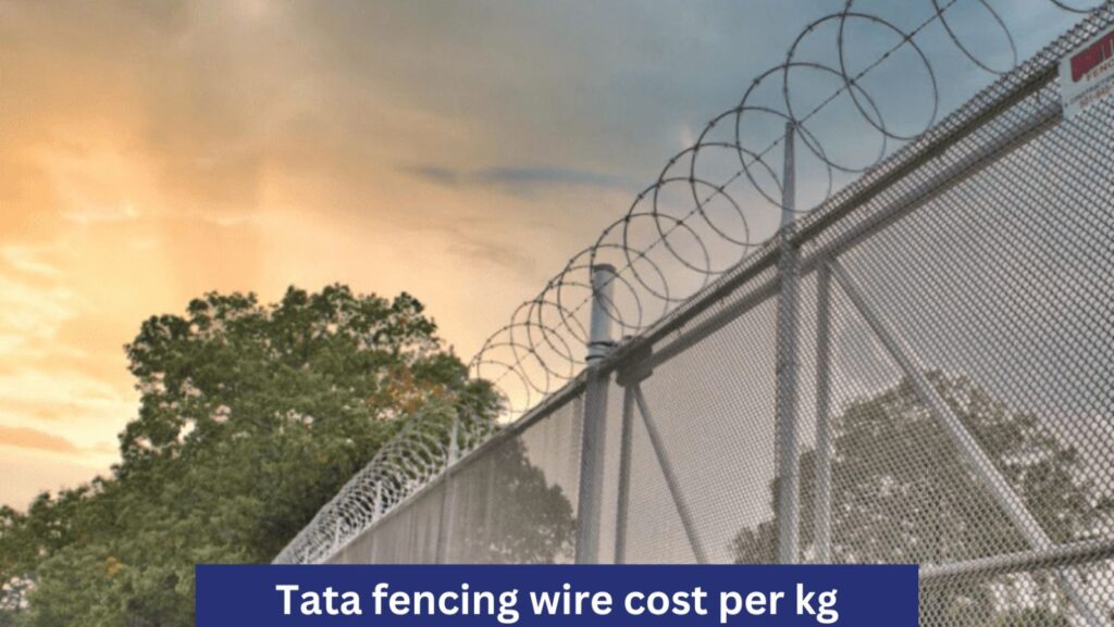 tata fencing wire cost per kg