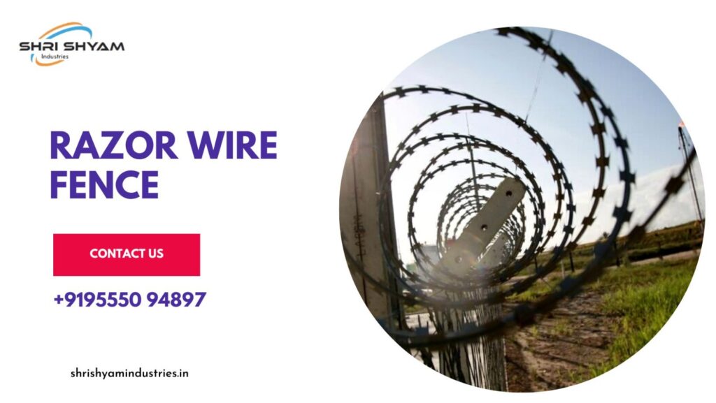 razor wire fence